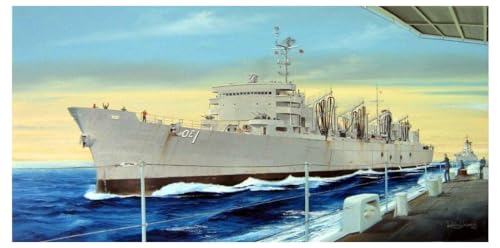 Trumpeter 1:700 -Modellino Nave Da Guerra Uss Sacremento Aoe-1 (Tru05785)