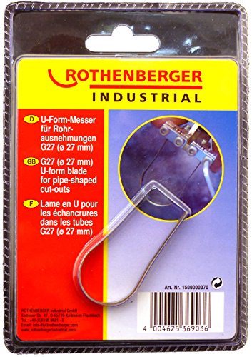 Rothenberger Industrial 1500000070 Schneidemesser Für Rohre Bis Durchmesser 27Mm, 1500000062