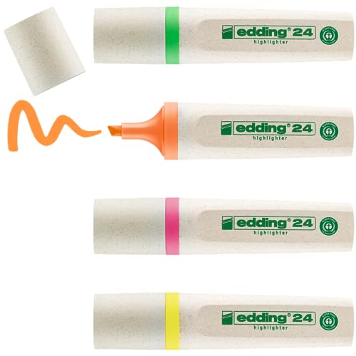Edding Ecoline 24 4004764917723 Astuccio Con 4 Marcatore