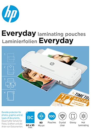 Hp Pellicole Plastificatrici Everyday Per Biglietti Da Visita 80 Micron 100X