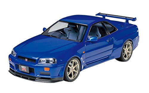 Tamiya 1/24 Sports Car | Model Building Kits | No.210 Nissan Skyline Gt-R Spec V (R34) 24210 [ Japanese Import ] (Japan Import)