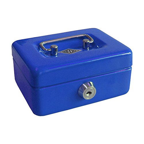 Wedo Gr. 0 144003 Cassetta Salvadanaio, Blu