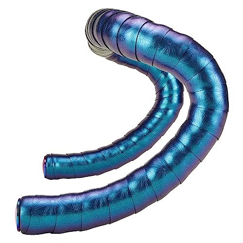 Supacaz Bling Tape - Olio Slick W/Oil Slick Plugs