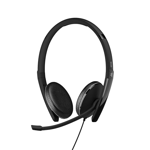 Epos I Sennheiser Adapt 165 Usb-C Ii - Adapt 100 Series - Auricolare - Sull'Orecchio - Cablato - Jack 3.5 Mm, Usb-C - Nero - Ottimizzato Per Uc