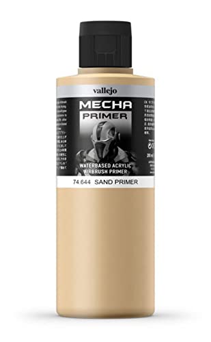 Vallejo Mecha Color - Primer In Poliuretano, 200 Ml, Beige (Sand Primer)