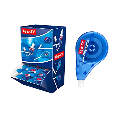 Tipp-Ex Bianchetto A Nastro, Easy Correct, Correttore A Nastro, Confezione Da 20, Fornitura Cancelleria Scuola E Ufficio