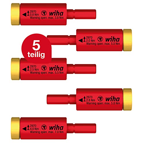 Wiha 41479 Embout De Tournevis 5 Pièce(S)