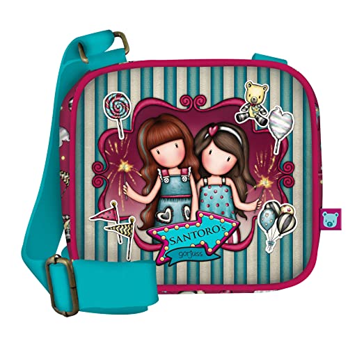 Mini Bandolera Cruzada Gorjuss™ Fairground "Fireworks"