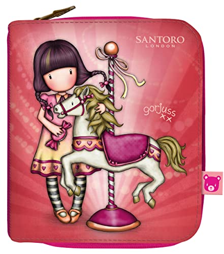 Safta 10X12X3 Cm, Portafoglio Gorjuss Fairground Carousel 10 X 12 X 3 Cm Unisex-Bambini E Ragazzi, Multicolore, Talla Única
