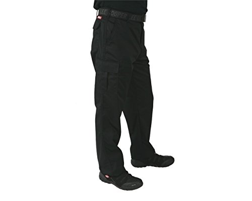 Lee Cooper Workwear Lcpnt205 Pantaloni Cargo Da Lavoro, Uomo, Nero, W30/L31 (Reg)