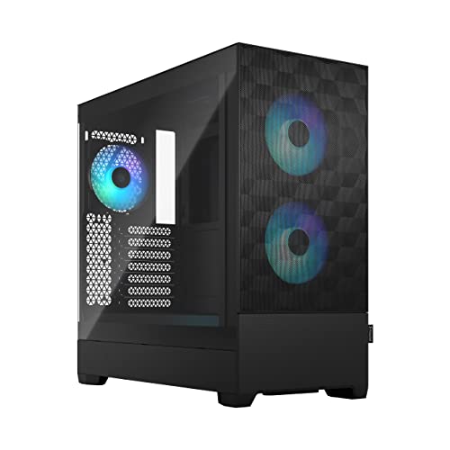Fractal Design Pop Air Rgb Black Tempered Glass Clear Tint