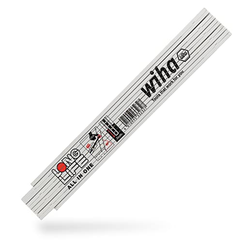 Wiha Metro Plegable Longlife® All In One De 2 M Métrico, De 10 Eslabones 15 Mm (33232)