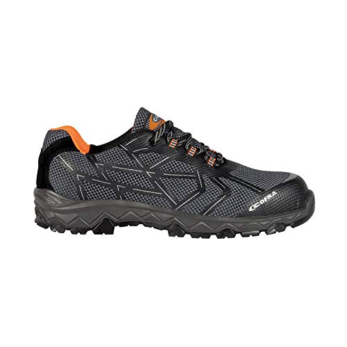 Cofra Tn000-000.W43 Cyclette Black S1 P Src - Scarpe Antinfortunistiche Fluorescenti, Taglia 43
