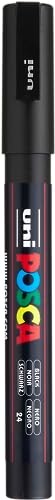 Posca Pc-3M, Pennarello Permanente, Con Punta Sottile 1 Black