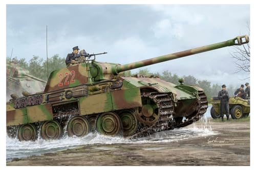 Hobby Boss-1/35 Panther G, Versione Successiva Modellino Di Costruzione, Multicolore, 384552