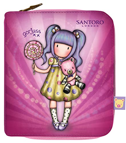 Safta, Portafoglio Gorjuss Fairground First Prize 10 X 12 X 3 Cm Unisex-Bambini E Ragazzi, Multicolore, Talla Única