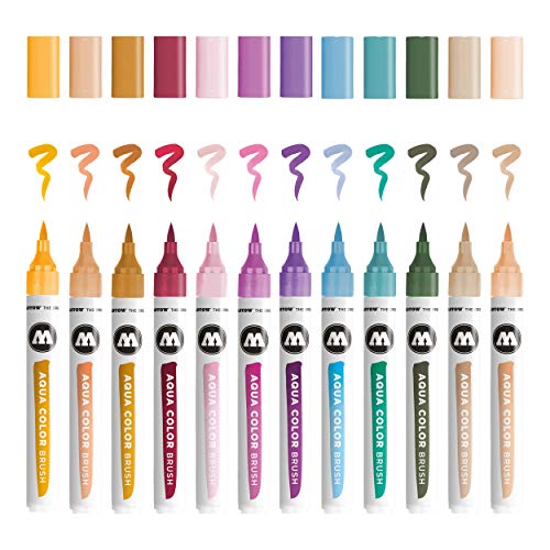 Molotow Aqua Color Brush Set Base 2