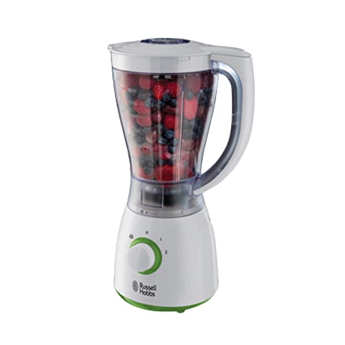 Batidora Vaso 1,5L Jarra Plastico Blanca