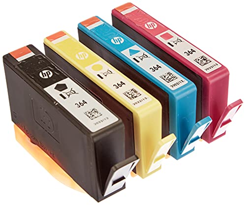 Hp Compatible Cartouche D Encre 364 Combo 4-Pack Capacité Standard (N9J73Ae)