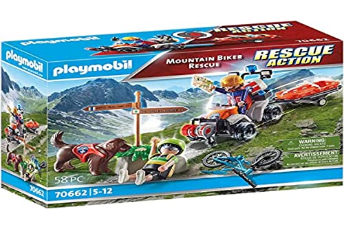 Playmobil - Mountain Biker Rescue (70662)