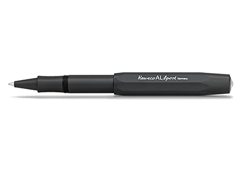Kaweco 10000713 Al Sport - Penna A Sfera In Gel Con Penna Roller Da 0,7 Mm, Per Mancini, Design Classico, Con Sfera In Ceramica, 13,5 Cm