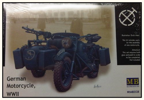 Masterbox 1:35 - Motocicletta Tedesca & Sidecar Wwii - Mas3528