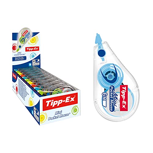 Bic Tipp-Ex Mini Pocket Mousefashion Correttore A Nastro Formato Pocket E Colori Fashion Confezione 10 Correttori