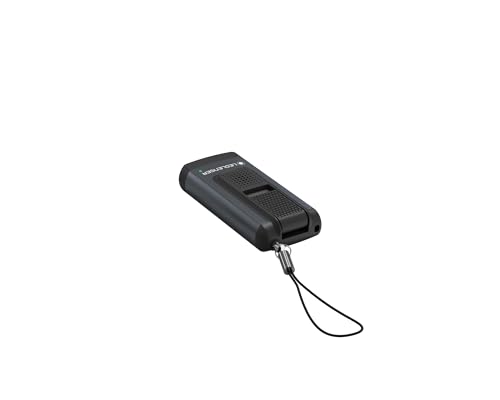 Led Lenser Ledlenser K6R Safety - Mini Torcia Ricaricabile, Colore: Grigio/Nero
