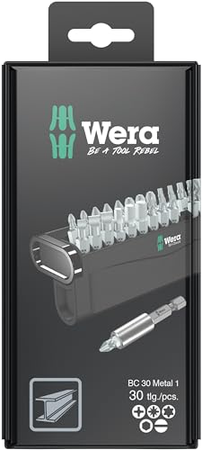 Wera 05057440001 - Punta Check 30 Metal 1 Sb, 30 Pezzi
