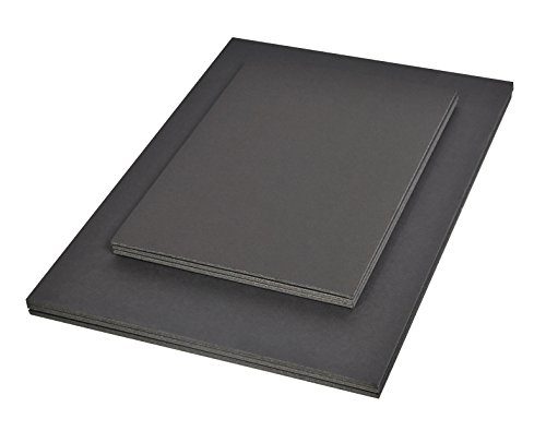 Clairefontaine 93647C -Confezione Di Carton Mousse 15 Fogli 29,7X42 Cm, Spessore 3 Mm, Nero