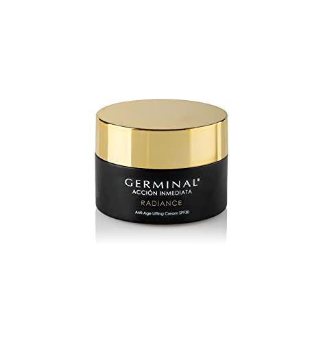 Germinal Radiance - Crema Viso Antirughe Donna - Crema Da Giorno Con Protezione Solare Per Tutti I Tipi Di Pelle Che Rassoda, Tonifica E Illumina Con