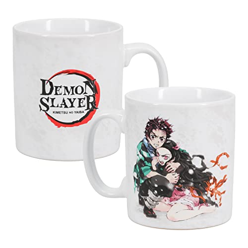 Paladone Demon Slayer - Tazza Da Caffè In Ceramica, Con Licenza Ufficiale Anime Demon Slayer Merch