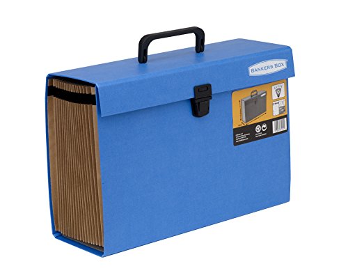 Bankers Box 9352201 Handifile Organizer Espandibile, Fsc, Con 19 Tasche, Blu