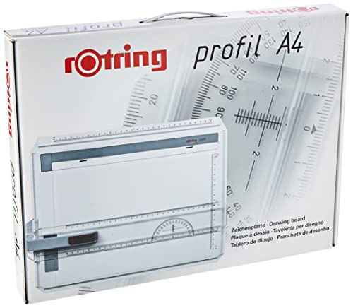 Rotring Zeichenplatte Profil A4, Aus Schlagfestem Kunststoff