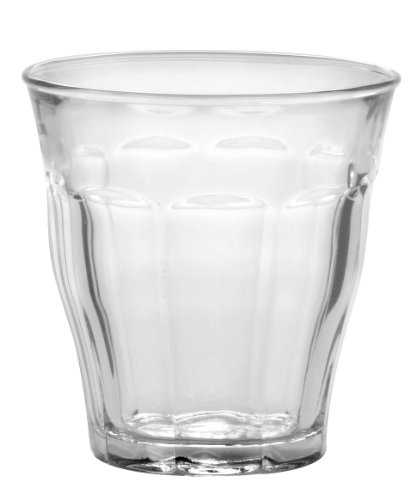 Duralex 1025Ab06 / 6 Picardie Vetro Acqua Senza Riempimento, 160Ml, Confezione Da 6