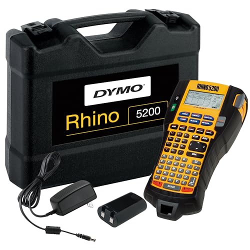 Dymo 5200 Hard Case Kit - Etiquetas Para Impresoras, Negro