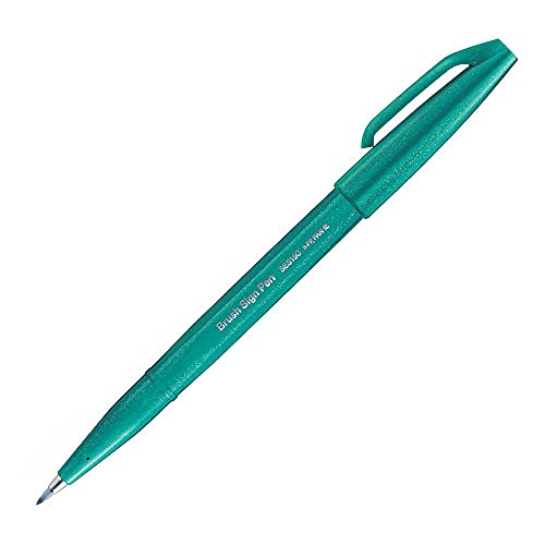 Pentel Ses15C-D3X Arts Rotulador Touch Con Punta De Fibra Flexible Tipo Pincel, Dibuja Trazos Finos Y Gruesos, Perfecto Para Tramado Cruzado Y Caligra