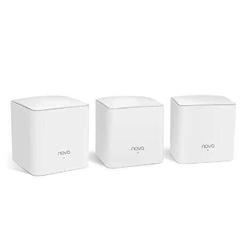 Tenda Nova Mw5S Mesh Wifi, Dual Band Ac1200 Con Copertura Fino A 300㎡, 2 Porte Gigabit Ethernet, Wifi Extend E Ripetitore, Parental Control, Sistemi D