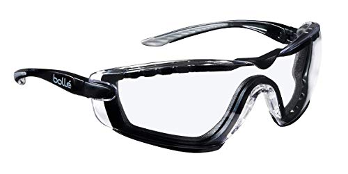 Cobra - Ocular Pc Incoloro Anti-Rayaduras, Anti-Vaho/Platinum - Patillas Confort Antideslizamiento/Ocular Inclinable - Espuma