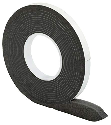 Fd-Workstuff Nastro Di Compressione 40/4 │ Antracite │ 1 Pezzo │ 8 M Di Lunghezza │ Larghezza Rotolo: 40 Mm, Larghezza Giunto: 4-14 Mm │ Nastro Sigill