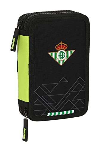 Plumier Doble Pqño 28 Pcs Real Betis Balompie