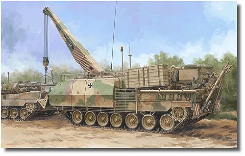 Hobby Boss 84566 - Bergepanzer Bpz3A1 Buffalo Arv - Scala 1/35 - Scatola Di Montaggio In Plastica