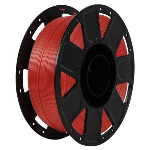 Ender Pla Filamento Rosso, Cartuccia 3D (Rosso, 1 Kg, 1,75 Mm, Su Rotolo)