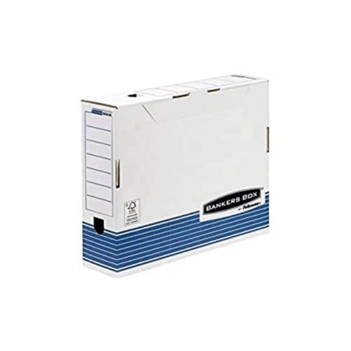 Fellowes 0023601 Paper Blue File Storage Box/Organizer - File Storage Boxes & Organizers (Paper, Blue, A3, 108 X 331 X 442 Mm, 100 X 315 X 430 Mm)