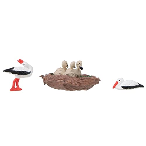 Faller- Set Di Statuette Con Mini Effetto Sonoro Cicogne, 180239