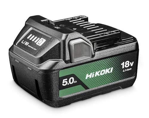 Hikoki Akku Bsl1850Ma (18V, 5.0 Ah, Li-Ion, 4-Stufen-Led Ladestandskontrolle)