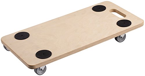 Meister Rullo Di Trasporto 590 X 290 Mm, 200 Kg, Compensato, Pu, 822100