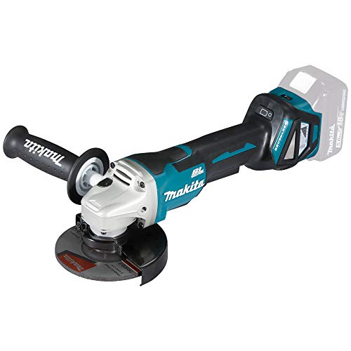 Makita Dga515Z Cordless Angle Grinder, 18 V With Paddle Switch (Without Battery, Without Charger)