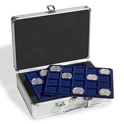 Leuchtturm Portamonete 322414 Cargo S6 - Incl. 6 Vaschette Per 120 Monete Da 10, 20 O 25 Euro - 292 X 97 X 213 Mm