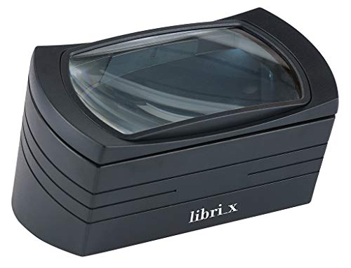 Libri_X - Lente D'Ingrandimento A Led Con Lente D'Ingrandimento 2,5X, Con Luce E Supporto
